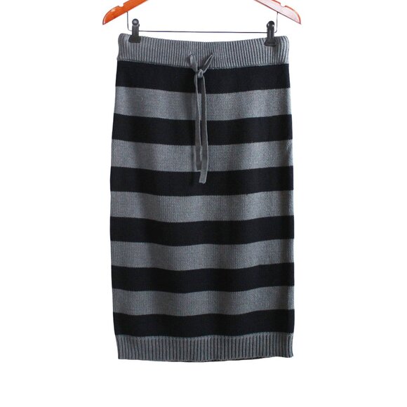 Joe Fresh Striped Knit Pencil Skirt - Picture 1 of 13